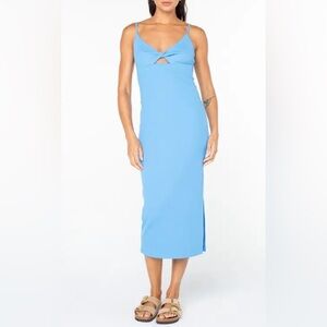 Roxy Cut Out Midi Dress